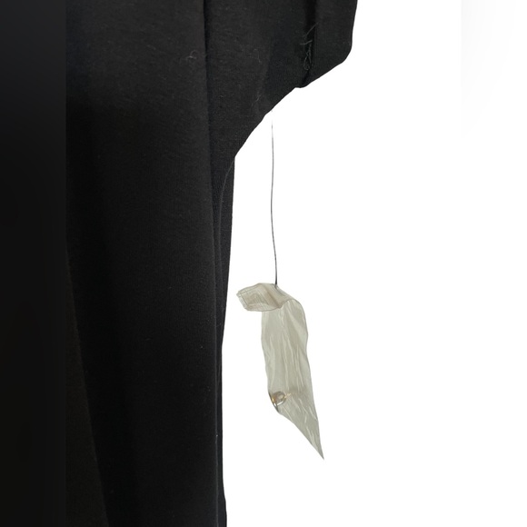 VINCE CAMUTO Plus Size Black Ruched Dress Short Sleeve NWOT - Size 2X - Picture 3 of 12